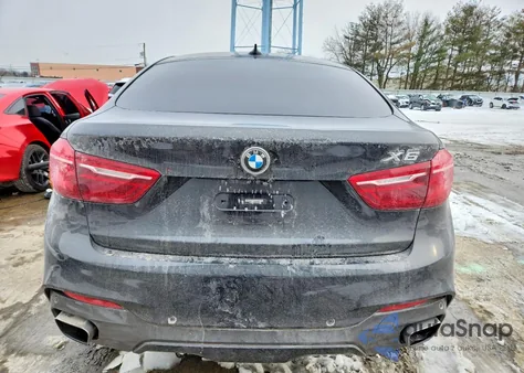 2017 BMW X6 xDrive35I z USA, uszkodzony, nr VIN 5UXKU2C34H0U28565